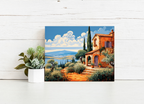 Tuscan Hillside Retreat – Paint by Numbers Kit