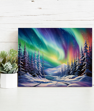 Northern Lights Escape – Paint by Numbers Kit