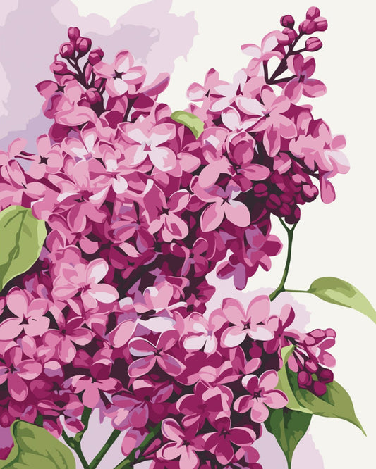 Lilac Bloom - Paint by Numbers Kit