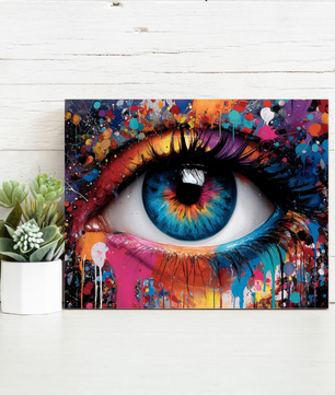 Painted Gaze – Paint by Numbers Kit