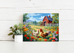 Farmyard Chickens – Paint by Numbers Kit
