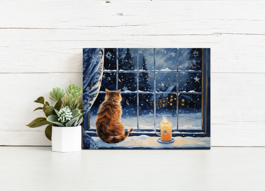 Cosy Kitten – Paint by Numbers Kit