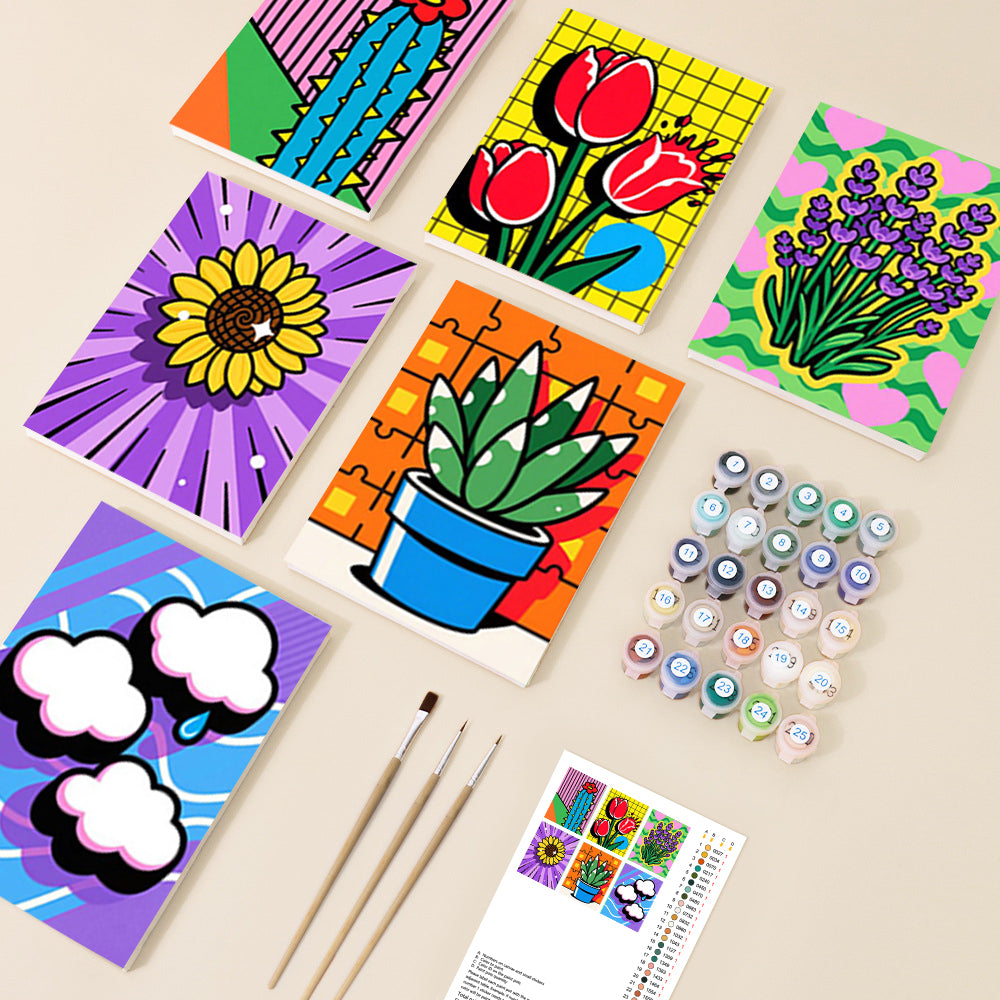 Colour Pop Plants - 6 Piece Kit