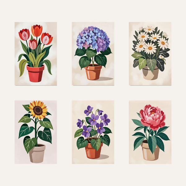 The Flower Pot Club - 6 Piece Kit