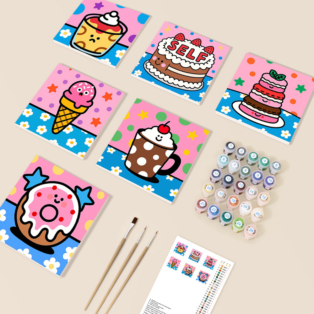 Kawaii Dessert Bar 6 Piece Kit