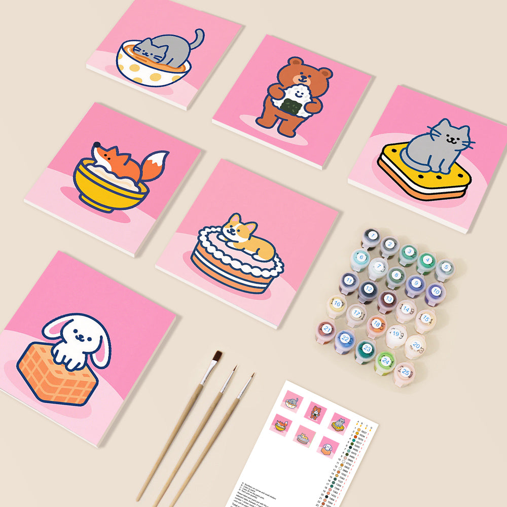 Tiny Treat Friends 6 Piece Kit