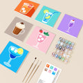 The Cocktail Canvas Club 6 Piece Kit