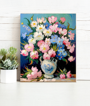Blossom Bouquet Elegance – Paint by Numbers Kit