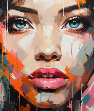 Painted Beauty – Paint by Numbers Kit