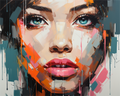 Painted Beauty – Paint by Numbers Kit