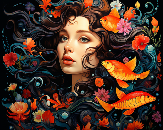 Autumn Muse – Paint by Numbers Kit