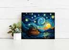 Starry Night Voyage – Paint by Numbers Kit