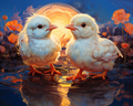 Little Chick Friends – Paint by Numbers Kit
