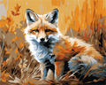 Autumn Fox – Paint by Numbers Kit