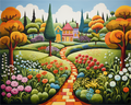 Whimsical Garden Path – Paint by Numbers Kit