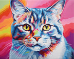 Vivid Whiskers – Paint by Numbers Kit