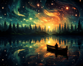 Starlit Serenity – Paint by Numbers Kit
