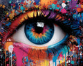 Painted Gaze – Paint by Numbers Kit