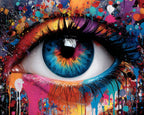Painted Gaze – Paint by Numbers Kit