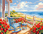Coastal Morning Retreat – Paint by Numbers Kit