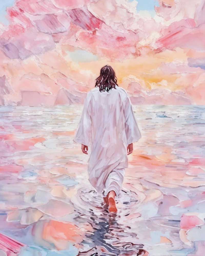 Walking on Water - Paint by Numbers Kit