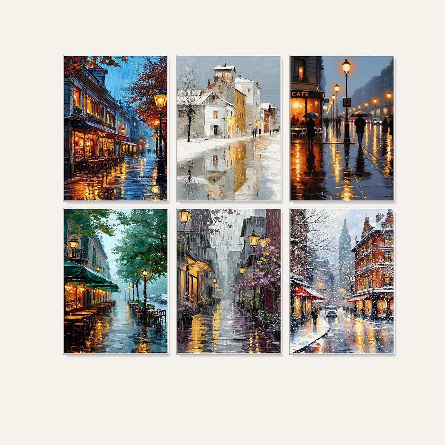 Rainy City Lights - 6 Piece Kit